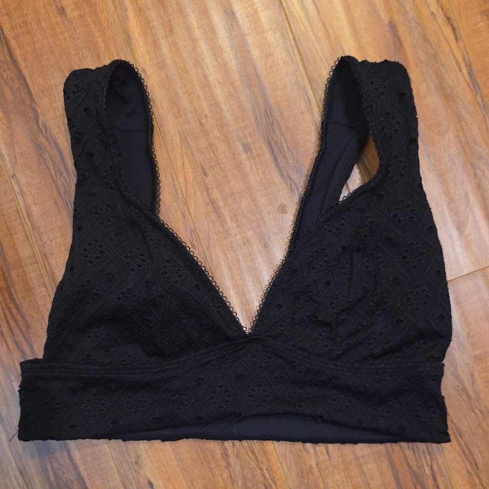 Adore Me Black Lace Bra Size M